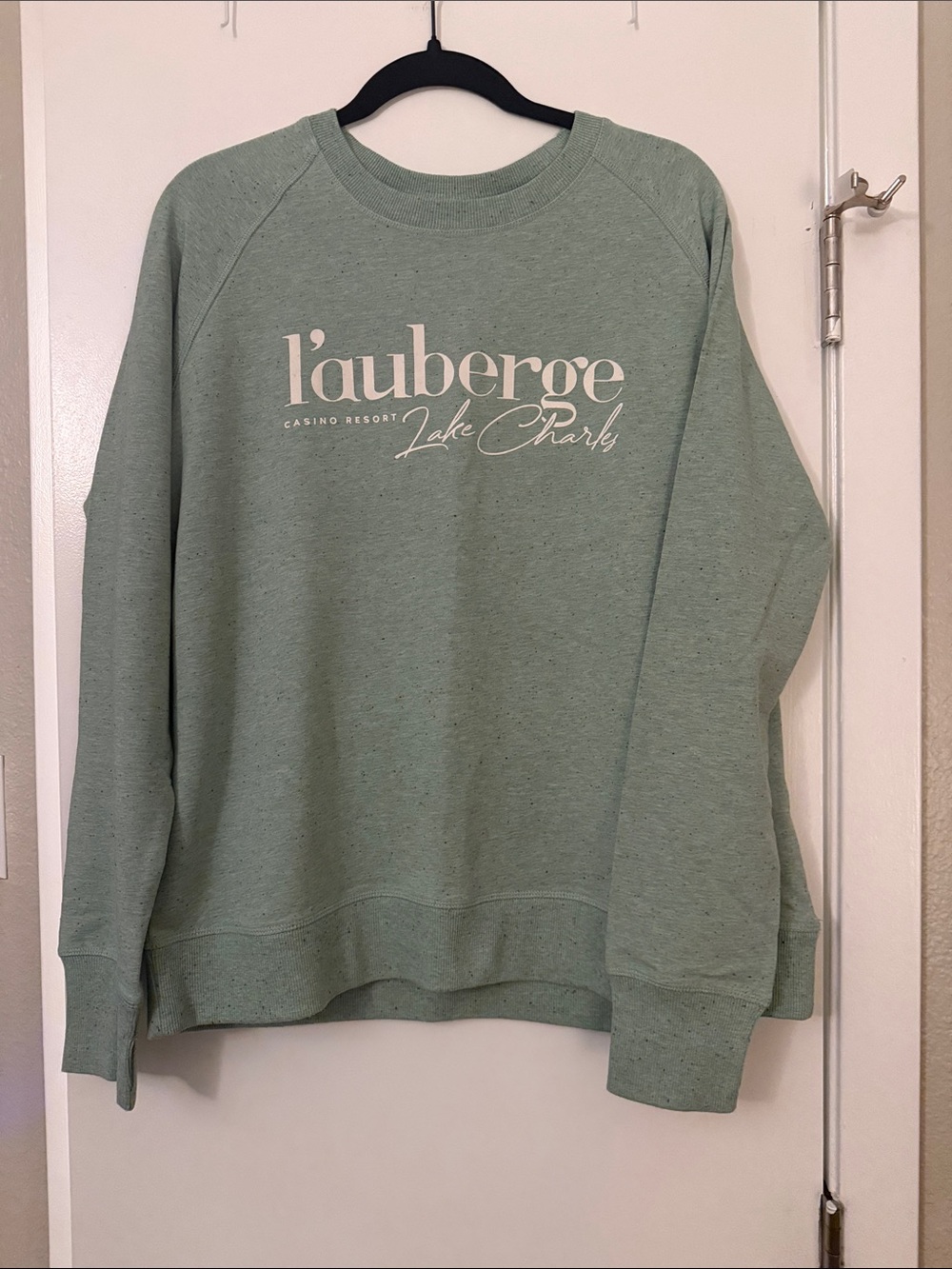 Lake Charles Sage Green Crewneck Sweatshirt - Women